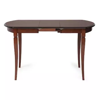 Стол раскладной ТС Modena дерево гевея/мдф коричневый 100+29х75х75 см