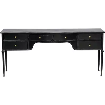 Стол с ящиками Glasar Лофт 180х39х80 см