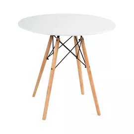 Стол TC белый 80х75 см