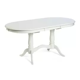 Стол TC раскладной 120(159)х80х75 см белый