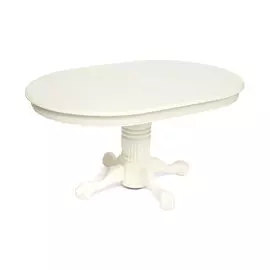 Стол TC слоновая кость 106х106(150)х76 см