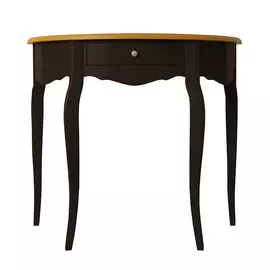 Стол туалетный Leontina овальный ST9324ETG/BLK