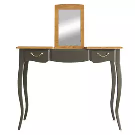 Стол туалетный Leontina с откидным зеркалом ST9309ETG/BLK