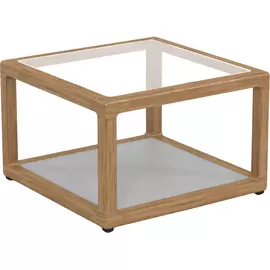 Стол журнальный 400 х 600 х 600 тик светло-серый