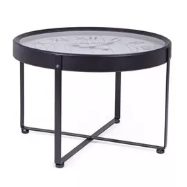 Столик-часы кофейный Bizzotto furniture gerald 61х61х40 см