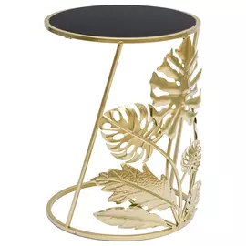 Столик Glasar интерьерный тропики 35x35x49 см