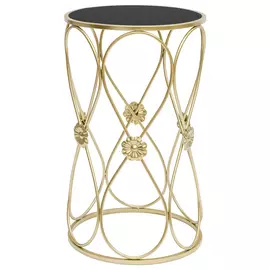 Столик Glasar с зеркальной столешницей 33x33x54 см