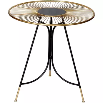 Столик кофейный Glasar 68х68х72см