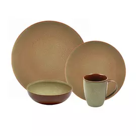 Столовый набор Top Art Studio Оливковый 16 предметов
