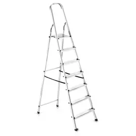 Стремянка алюминиевая 7 ступеней Zalger 111-7