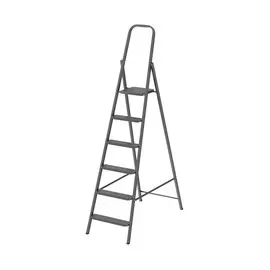 Стремянка Сибртех 6 ступеней, компактная 50х206 см