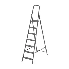 Стремянка Сибртех 7 ступеней, компактная, стальная Россия