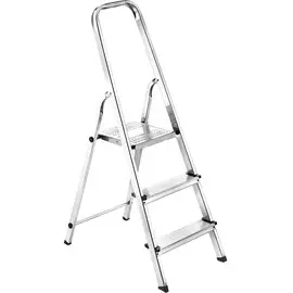 Стремянка Zalger 3 ступени алюминиевые