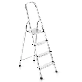 Стремянка Zalger 4 ступени алюминиевые