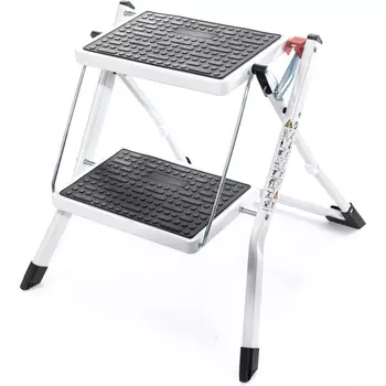 Стремянка Zalger mini стальная 2 широкие ступени