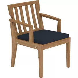 Стул 915 х 614 х 670 тик темно-синий - VO.12.01.163