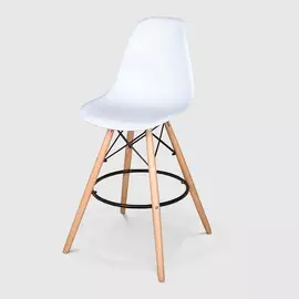 Стул барный Bazhou business белый 108х47х55 см