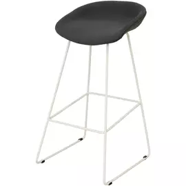 Стул барный Dowell серый 44х43х73 см