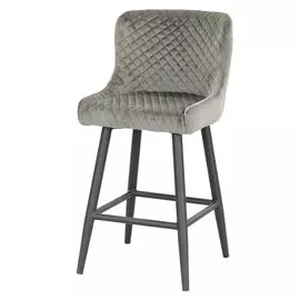 Стул барный Langfang Хезер серый 45х52х97 см
