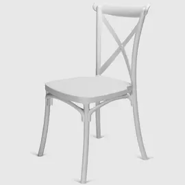 Стул Bazhou Business белый 43х51х90 см