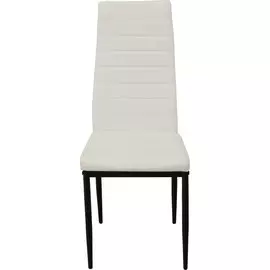 Стул Dowell экокожа белый 41х48х97 см