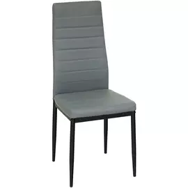 Стул Dowell серый экокожа 41х48х97 см