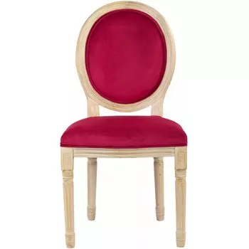 Стул Glasar бордовый 48х46х96 см