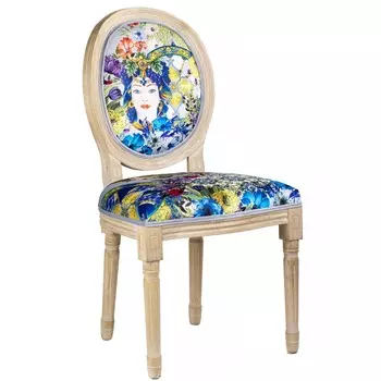 Стул Glasar Рапсодия синий 48х46х96 см