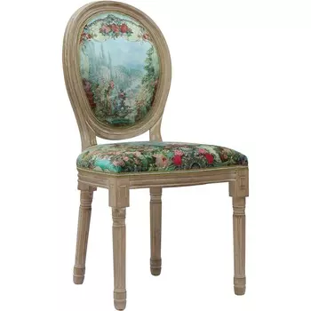 Стул Glasar Венеция с зеленым 48х46х96 см