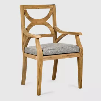 Стул Jepara Cross back с подушкой 67х57х95 см