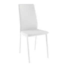 Стул Leset Нола экокожа белый 42х52х96 см