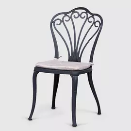 Стул Lofa Peancook 50х55х90 см черный с подушкой