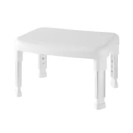 Стул-подставка для ванной Primanova белый 42х34х29 см