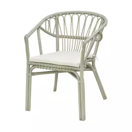 Стул Rattan grand alfresco с подушкой dark beige-grey