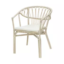 Стул Rattan grand alfresco с подушкой wash white