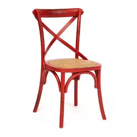Стул SDM красный 49,5х53,5х87 см