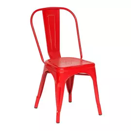 Стул SDM металл 45х40х92 см красный