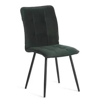 Стул TC Bari велюровый изумрудный 46х55х89 см
