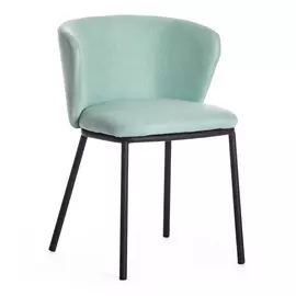 Стул TC Mandy 53х55х76 см бирюзовый/черный