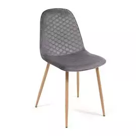 Стул TC серый 46х53х87х49 см