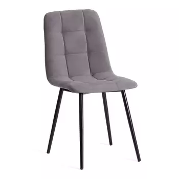 Стул ТС Chilly max темно-серый вельвет 45х54х90 см