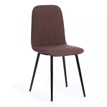 Стул ТС ткань коричневый с черным 46х52х88 см