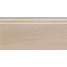 Ступень Kerama Marazzi Слим Вуд бежевый обрезной 30x60 см SG226100R/GR