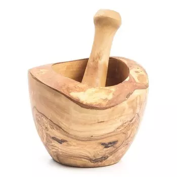 Ступка декоративная Olivier натуральная 12 см