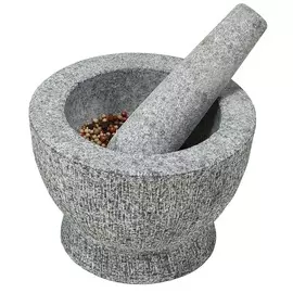 Ступка с пестиком Kesper серая 18см