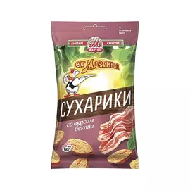 Сухарики от Мартина с беконом 60 г