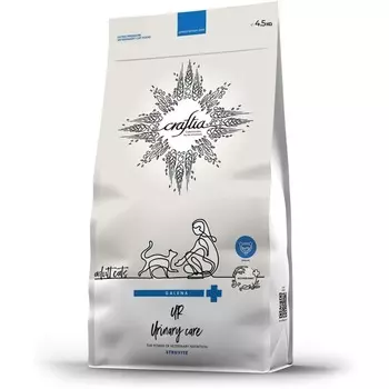 Сухой корм для кошек Craftia Galena Cat Urinary Care уринари для кошек, для растворения струвитных камней 4,5 кг