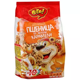 Сухой завтрак ОГО! со вкусом карамели 250 г