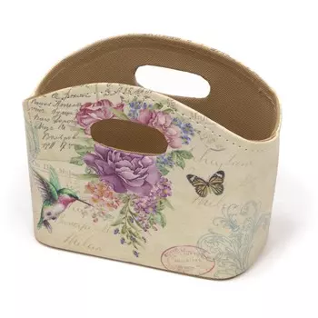 Сумочка Glasar для косметики бежевая 20х11х15 см