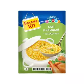 Суп Бакалея 101 Куриный, 60 г